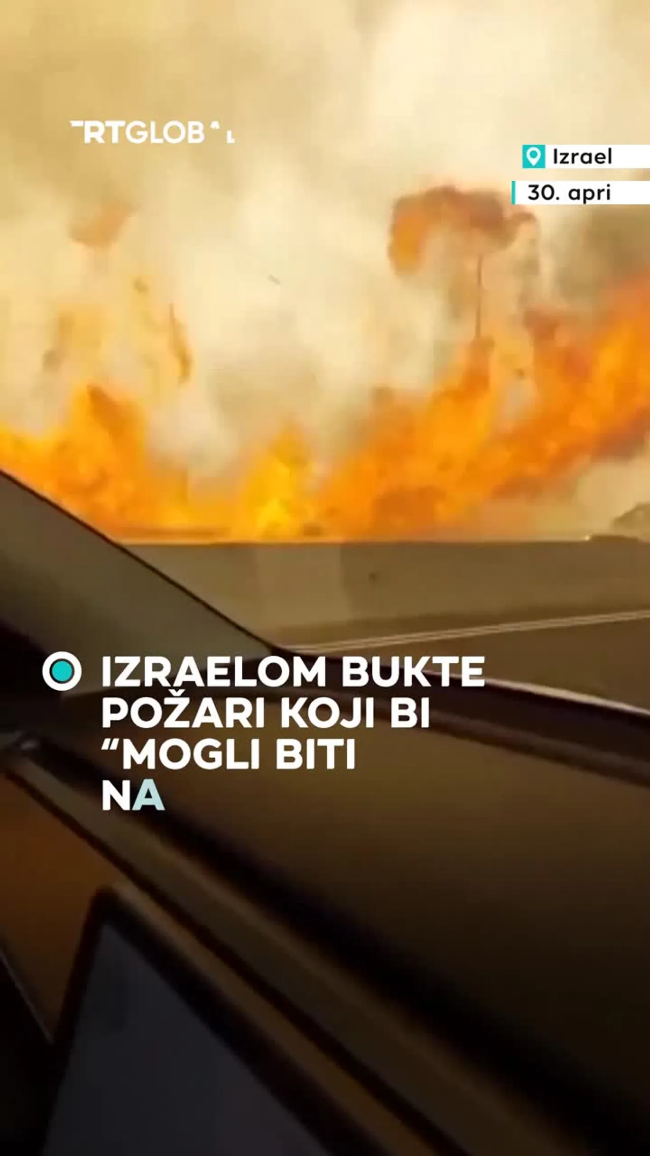 Šumski požari prisilili izraelske vlasti na evakuaciju više gradova